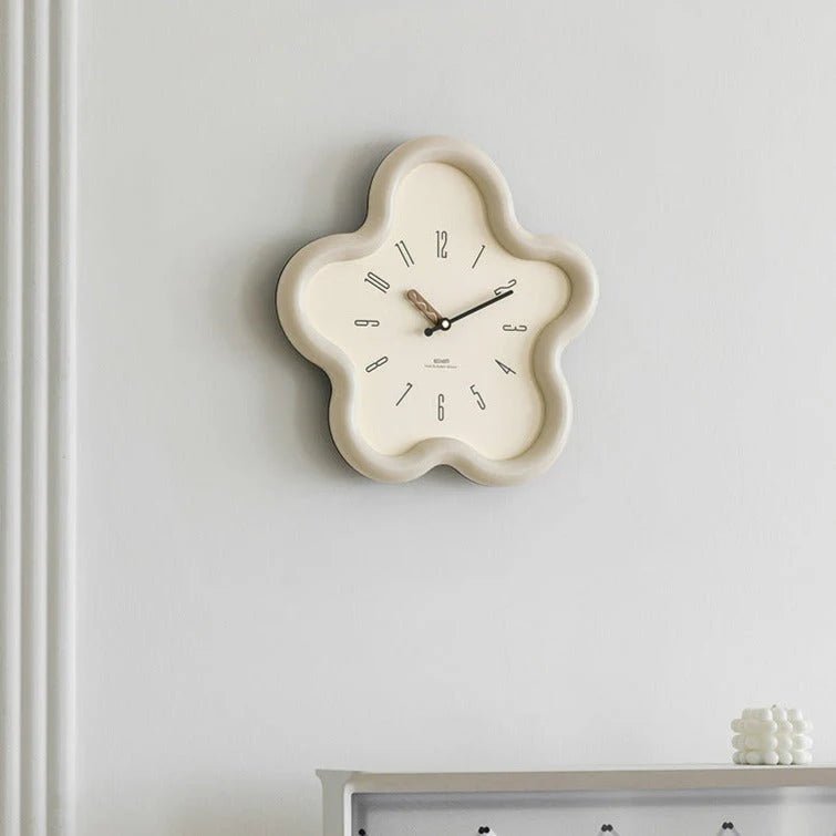 Wandklok Pendule Bloem 3D – Elegante Decoratie En Moderne Stijl 