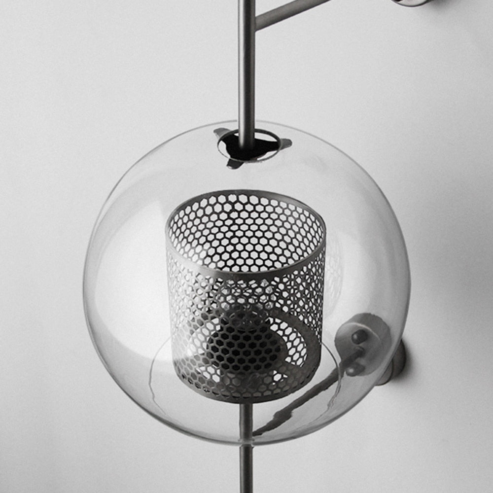 Lámpara de pared industrial geométrica - Estilo y modernidad