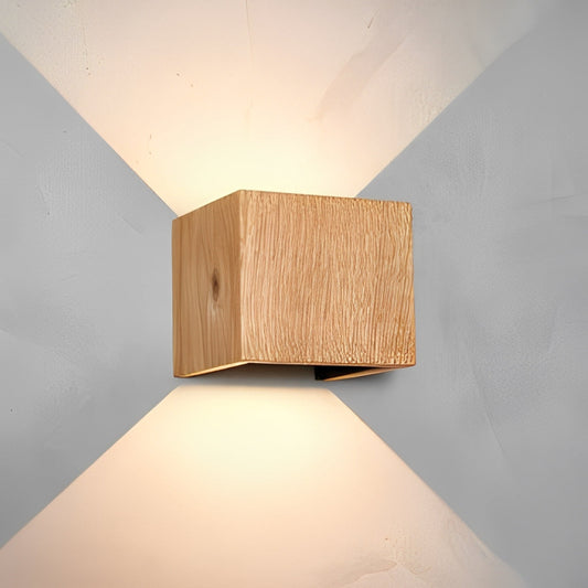 Lámpara de Pared Cuadrada – Estilo Chic y Auténtico 