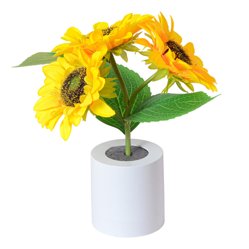 Lámpara de Mesa LED Recargable por USB – Iluminación Original y Elegante 