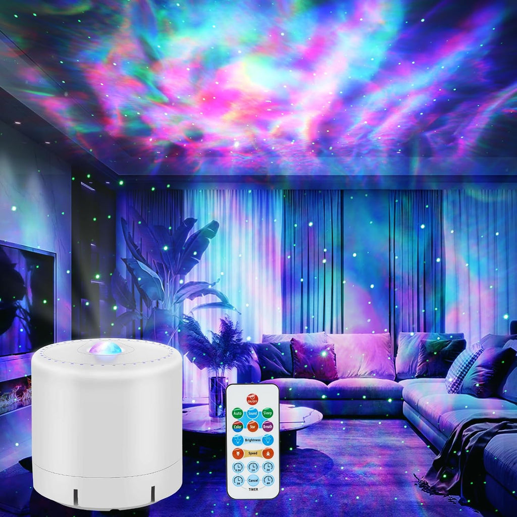LED projektor – Relaxačná galaxijná atmosféra 
