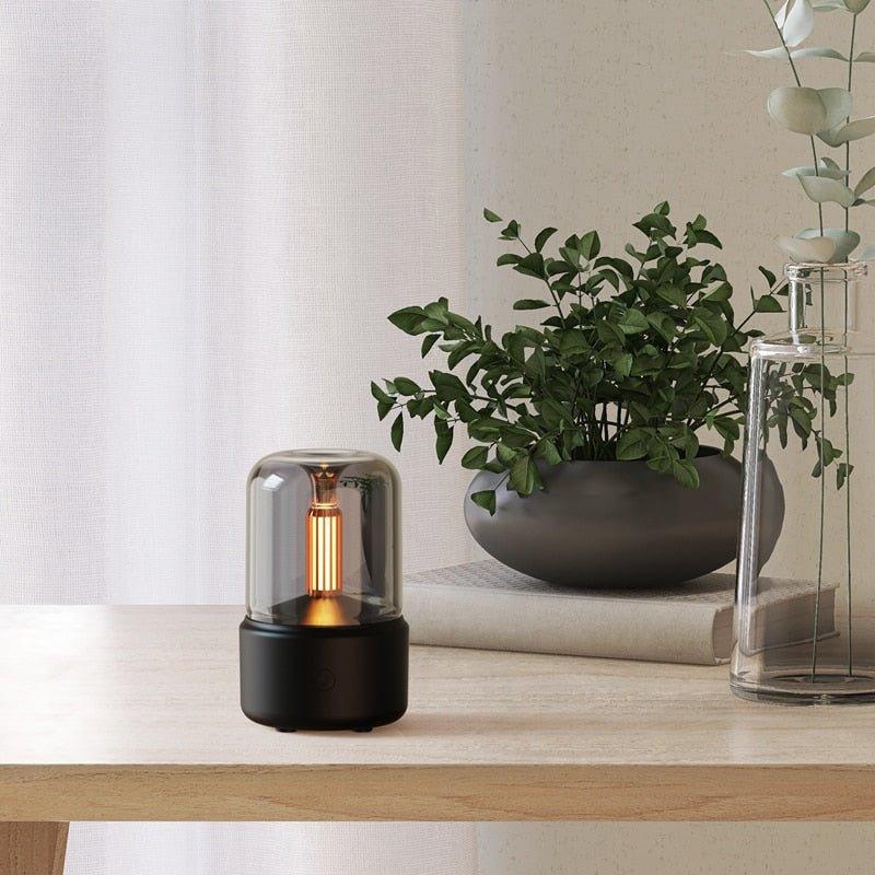 Aromadiffuser lampe — Beroligende flamme atmosfære 