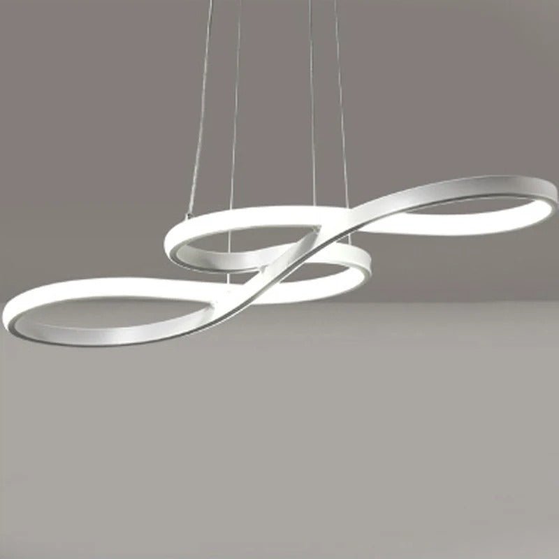 Moderne LED Oppheng i Ringer – Elegant og Futuristisk Design 