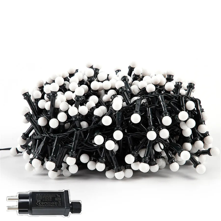 Waterproof LED String Lights for Outdoors — Garden, Terrace & Illuminated Evenings 