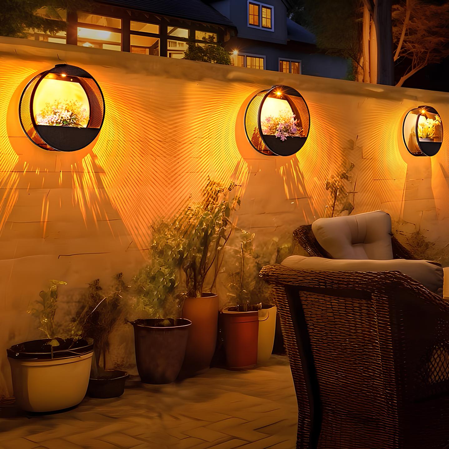 Buitenwandlamp Zonne-energie – Automatische en Economische Verlichting 