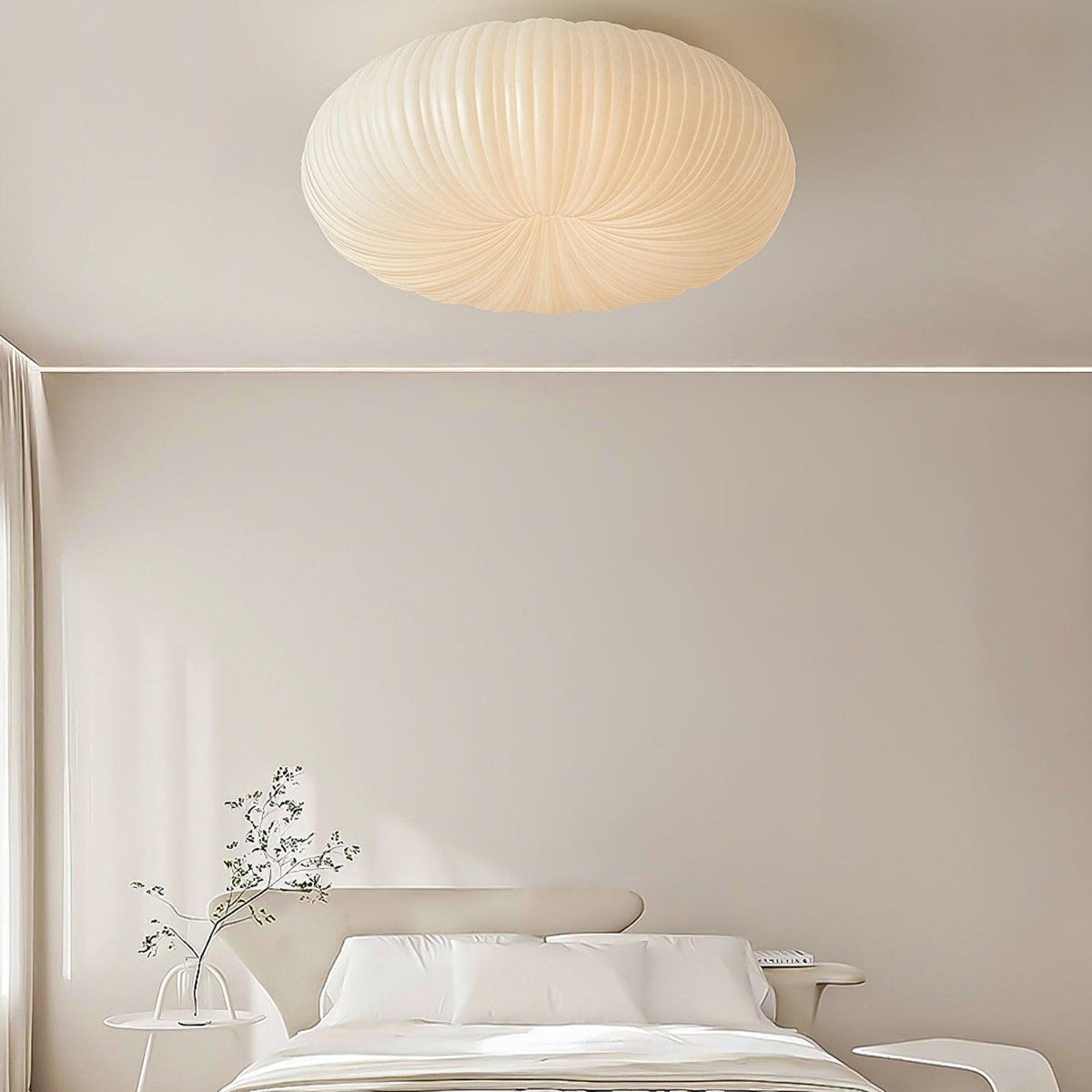 Moderna lámpara de techo LED con mando a distancia - Comodidad y elegancia
