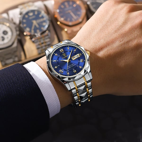 Gildas | Wasserdichte Herrenuhr De Luxe - Leuchtende Funktion & Zeitloser Stil
