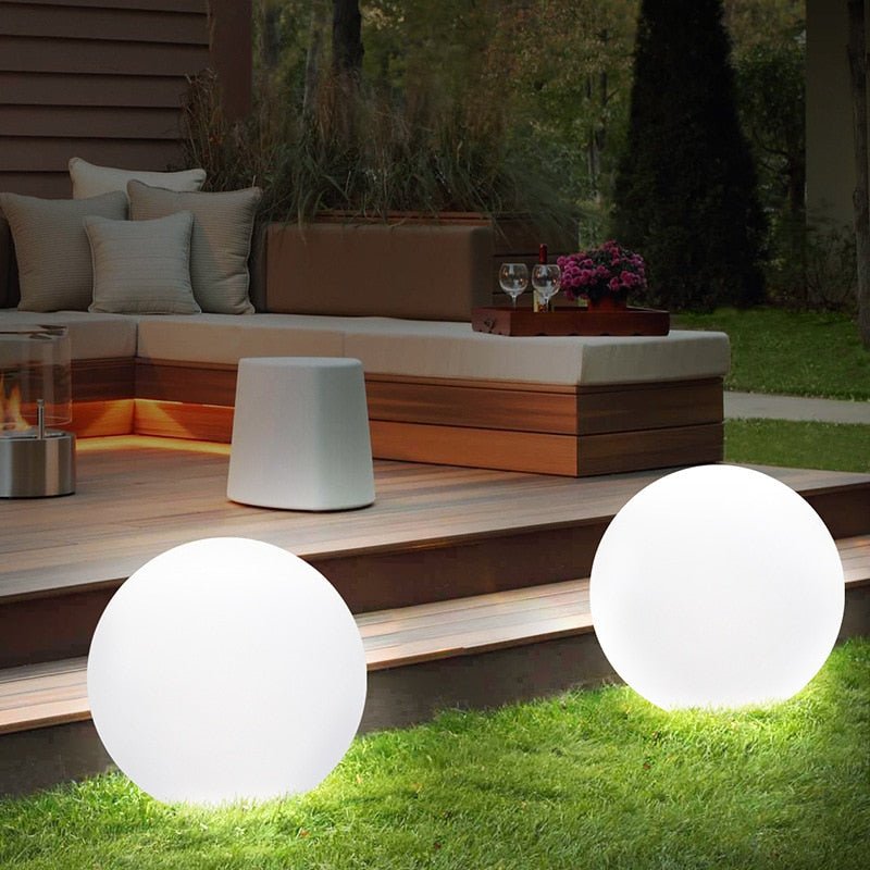 Draadloze Buitensfeerlamp - Elegante en Mobiele Verlichting 