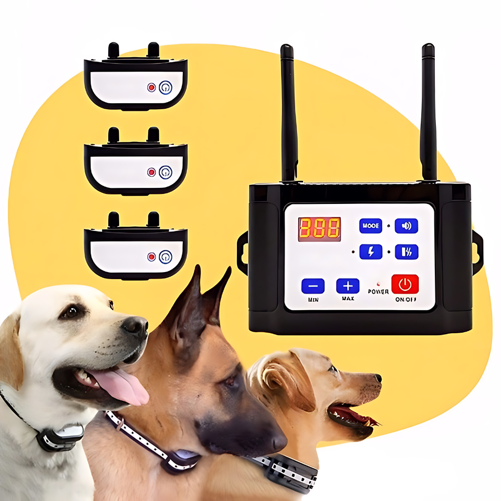 Trådlös Elektronisk Stängsel Med Halsband – Säkerhet För Din Hund 