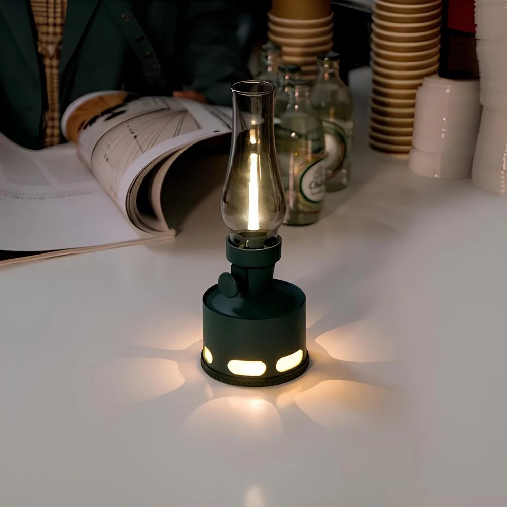 Retrotyylinen LED-lamppu – Tyylikäs koristevalaistus 