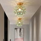 Luminária de Teto em Forma de Flor – Design Delicado e Moderno 