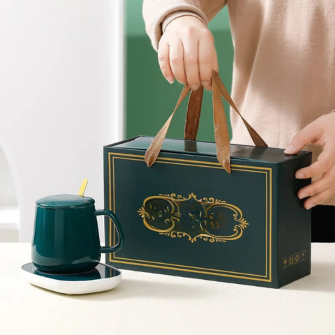 Taza Calentadora Eléctrica — Bebidas Siempre a la Temperatura Adecuada 