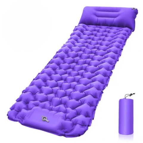 Luftmadrass för camping – Med inbyggd pump och optimal komfort 