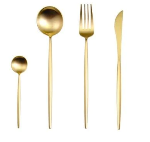 Sæt bestik 24 dele – Elegant finish til et raffineret bord 