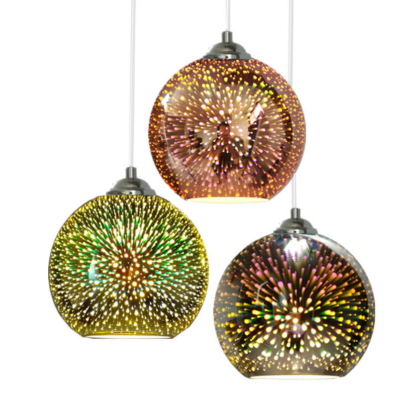 Moderne Hanglamp Vuurwerk Effect – Visuele Glans En Trendy Ontwerp 