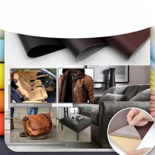 Self -adhesive patches - Leather repair kit