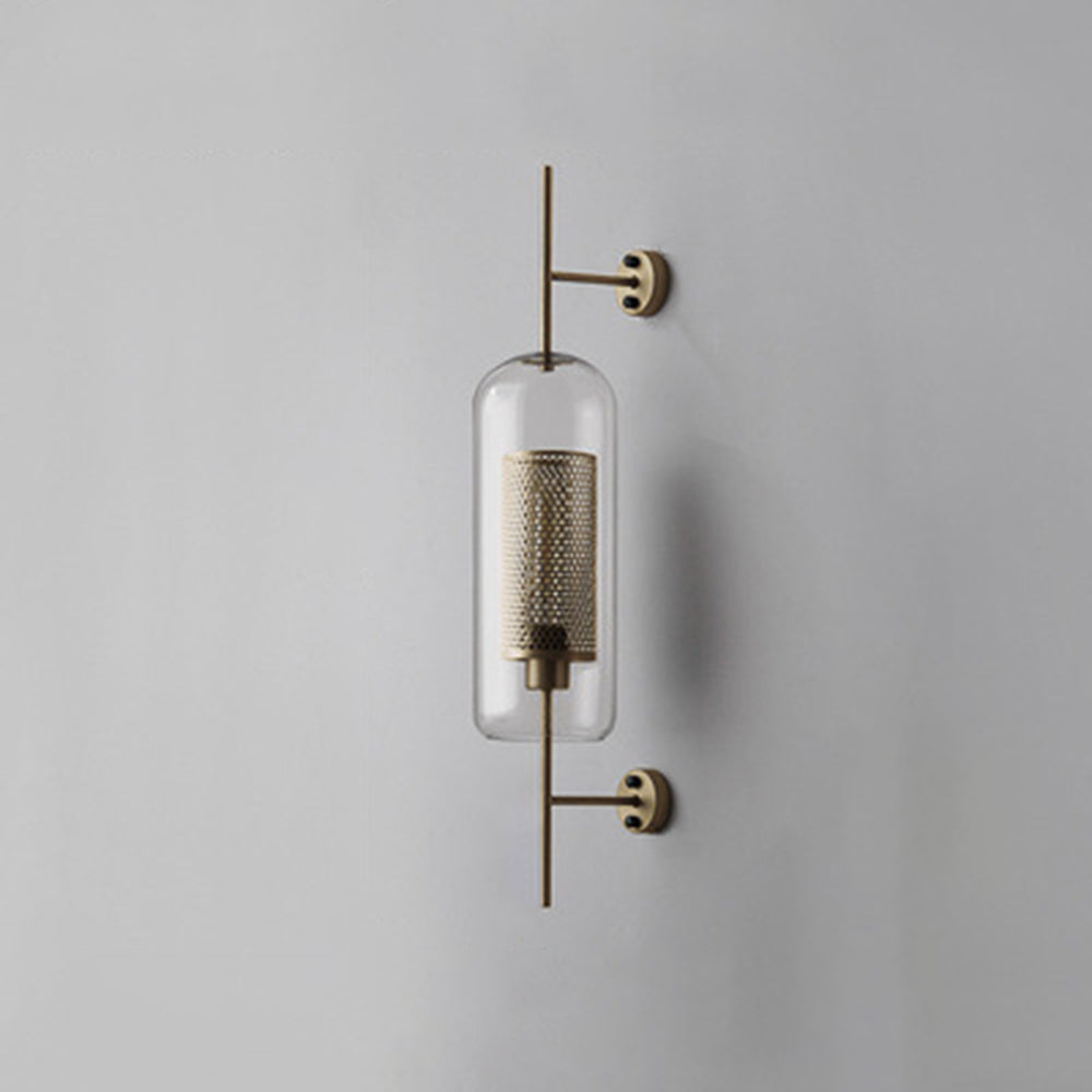 Lámpara de pared industrial geométrica - Estilo y modernidad