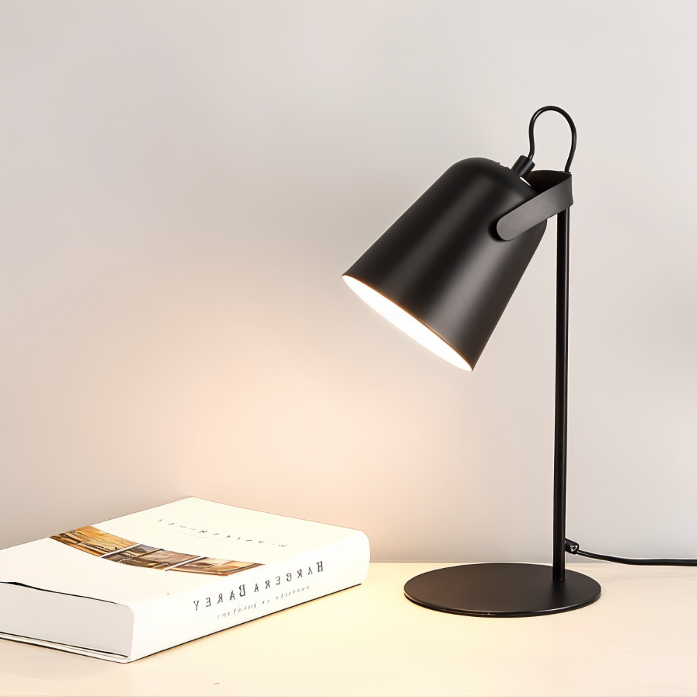 Lampă de birou rotativă modernă – eleganță și funcționalitate 
