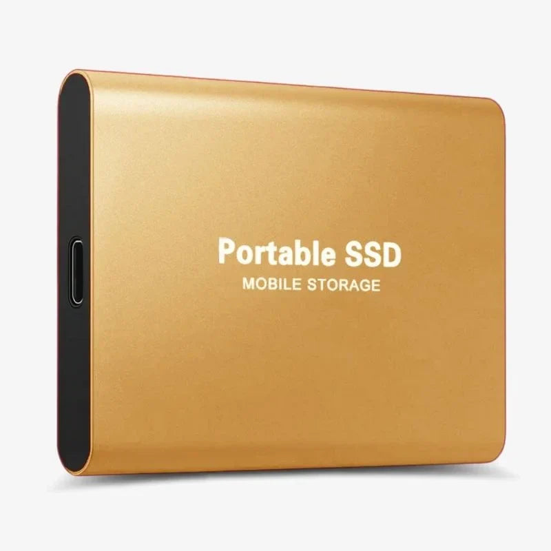 Disque SSD Externe Haute Vitesse – Transferts Fluides Et Compacts