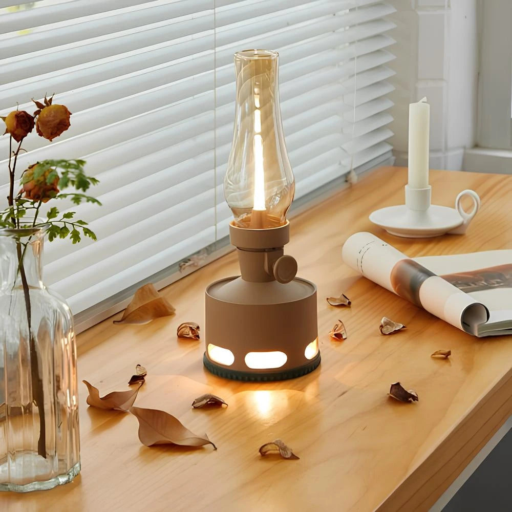 Retrotyylinen LED-lamppu – Tyylikäs koristevalaistus 