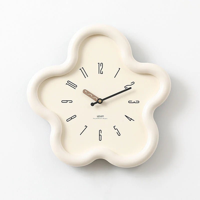 Wandklok Pendule Bloem 3D – Elegante Decoratie En Moderne Stijl 