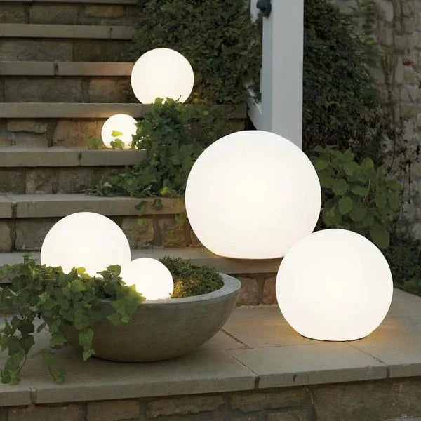 Draadloze Buitensfeerlamp - Elegante en Mobiele Verlichting 