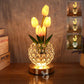 Tischlampe mit Touch-Funktion – Eleganter kristalliner Glanz 