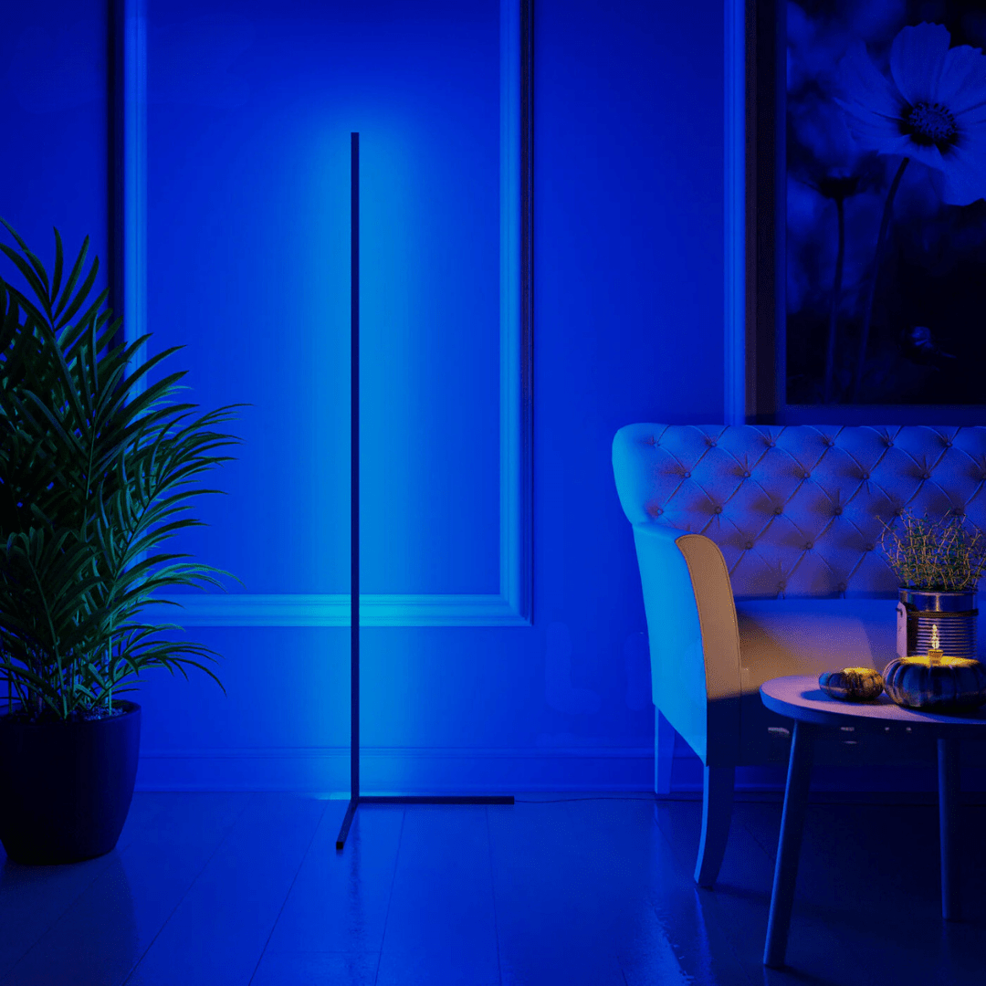Stemningslampe i hjørnet - Éclat Multicolore & Atmosphère Moderne