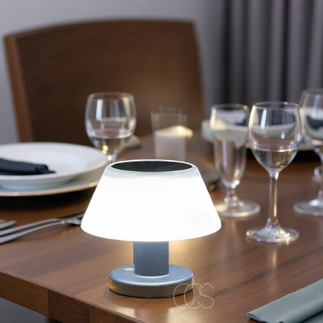 Solární stolní lampa bezdrátová – ekologická a praktická 
