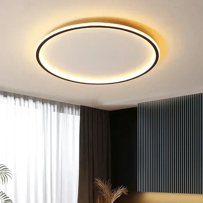 Éclairage Plafonnier Rond – Ambiance Chaleureuse Et Élégance Scandinave