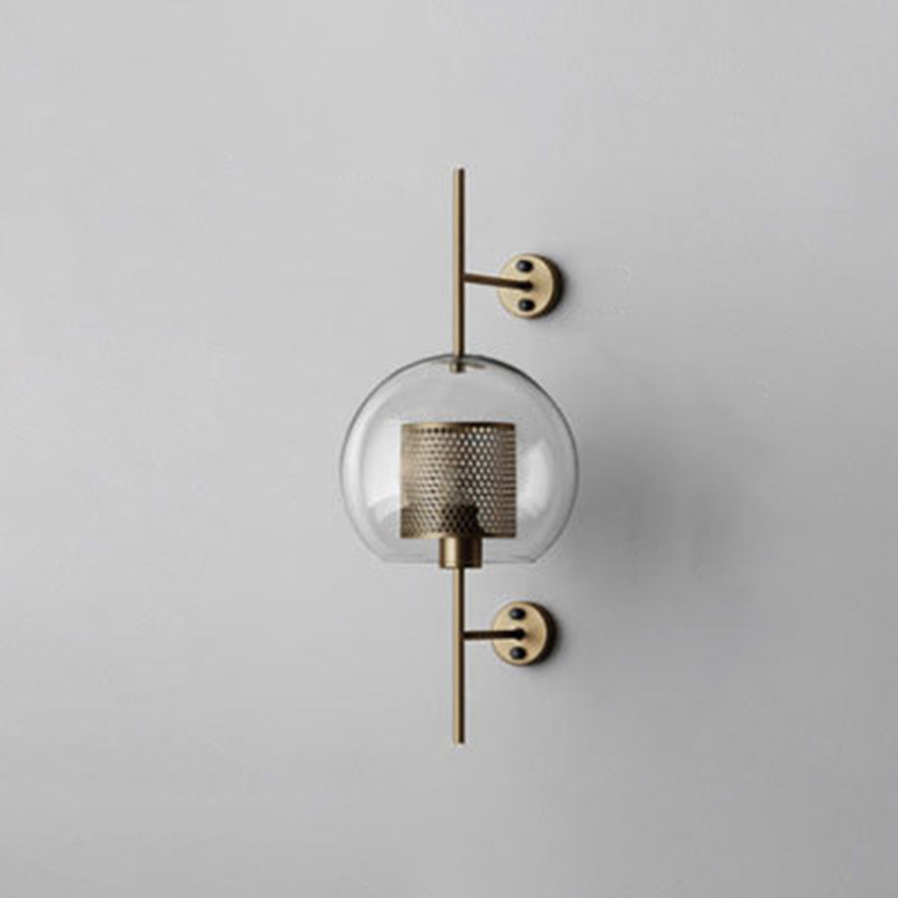 Lámpara de pared industrial geométrica - Estilo y modernidad