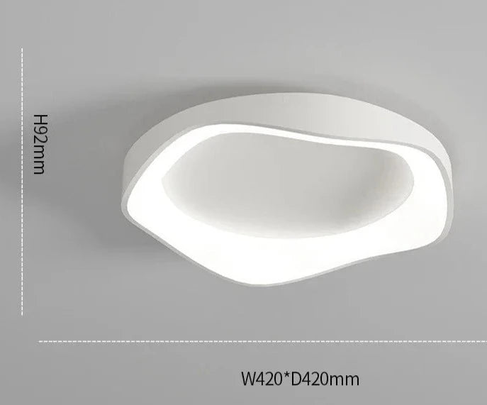 LED Ασύμμετρο Φωτιστικό Οροφής – Τάση Και Κομψότητα 