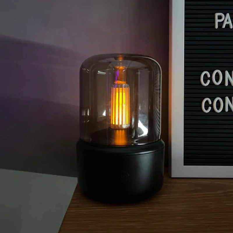 Aromadiffuser lampe — Beroligende flamme atmosfære 