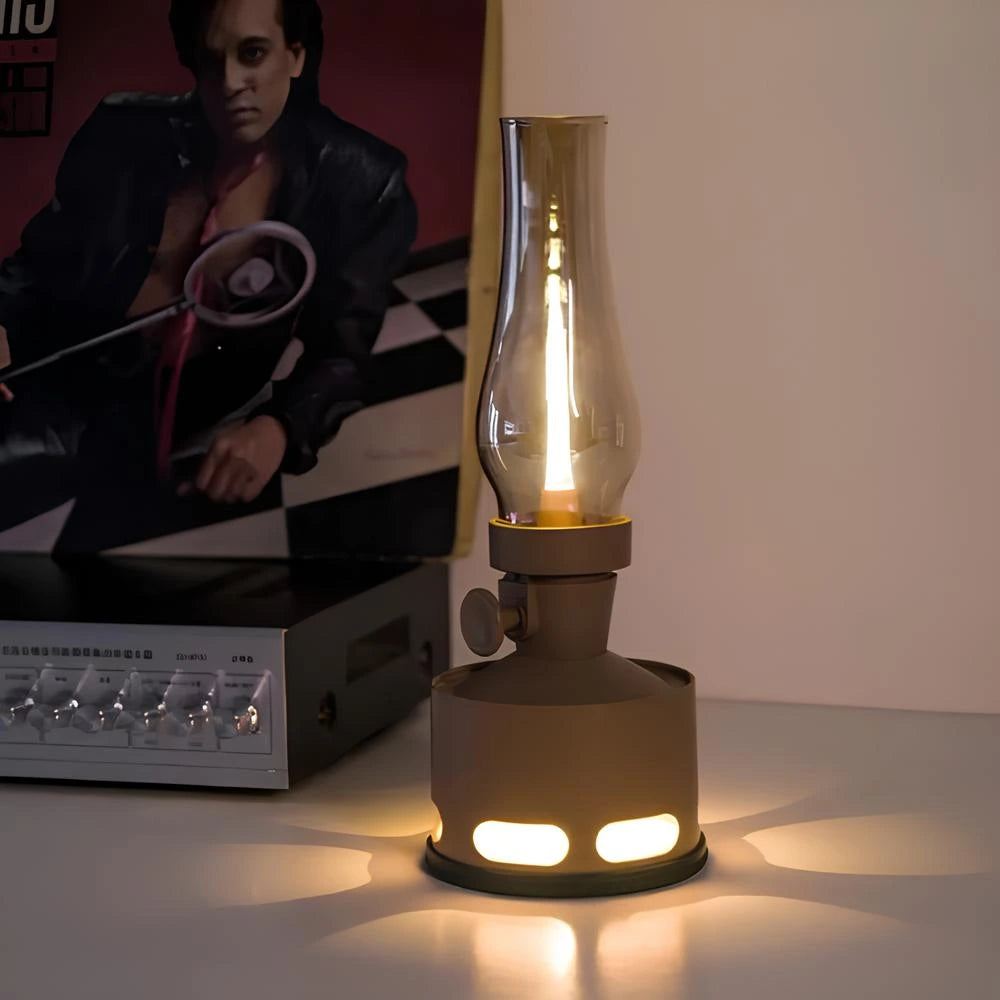 Retrotyylinen LED-lamppu – Tyylikäs koristevalaistus 