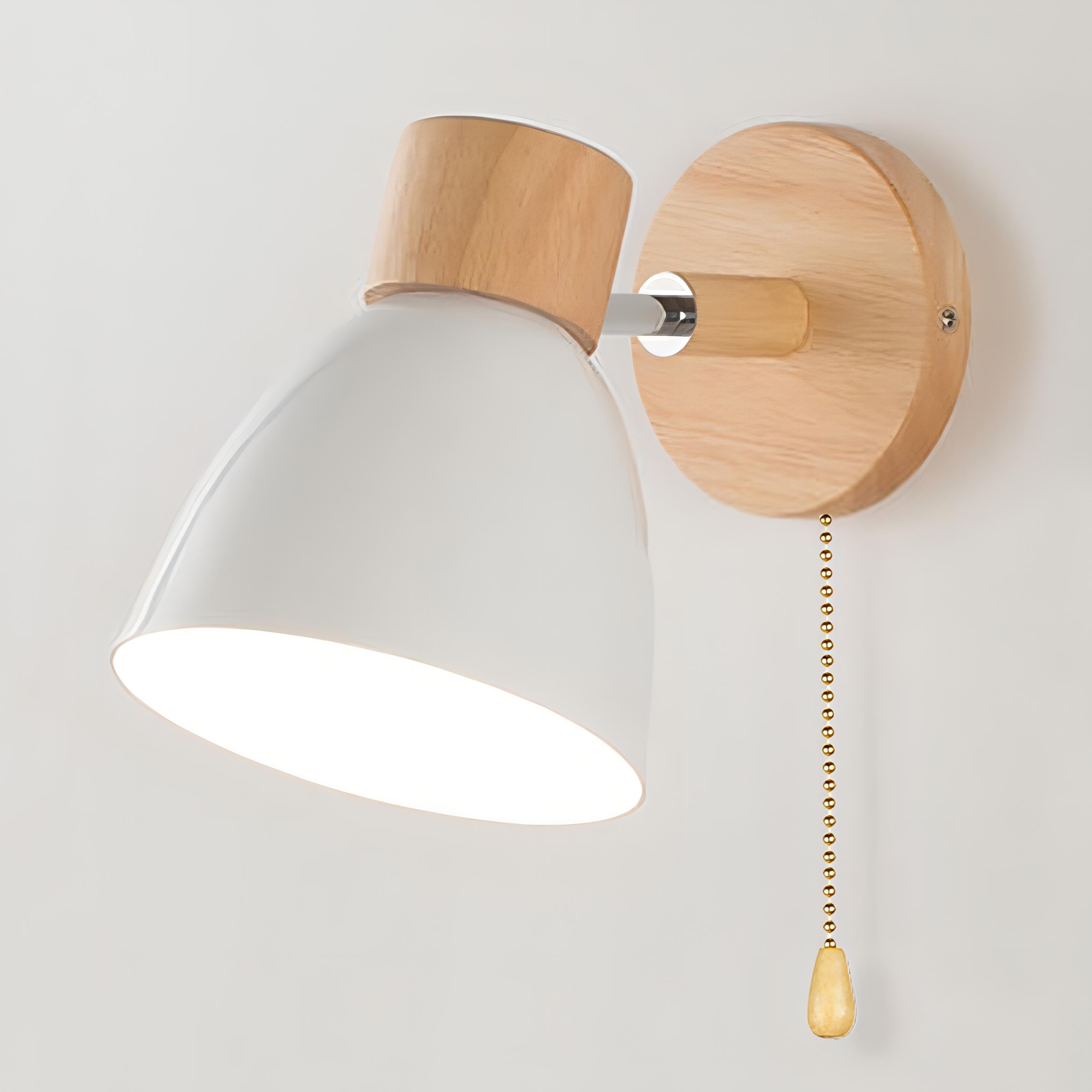 Moderne Wandlamp – Eenvoudige Stijl en Natuurlijke Touch 