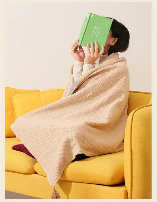 Couverture Chauffante Portable – Chaleur Instantanée Où Que Vous Soyez